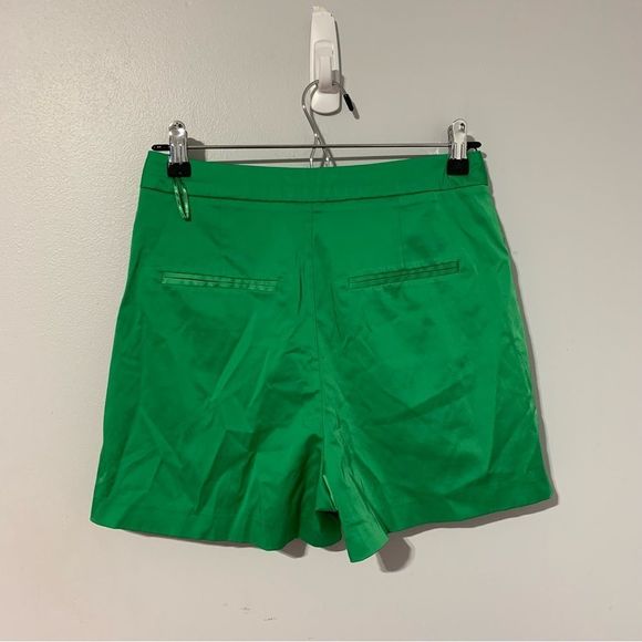 Zara women's green tailored shorts size S - Picture 6 of 7